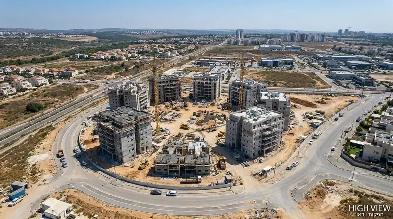 תיעוד אתרי בנייה מהאוויר